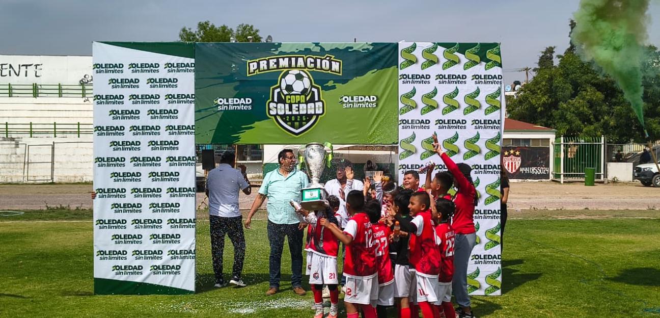 Peñarol FC y Nido Águila: Monarcas de la Copa Soledad Infantil