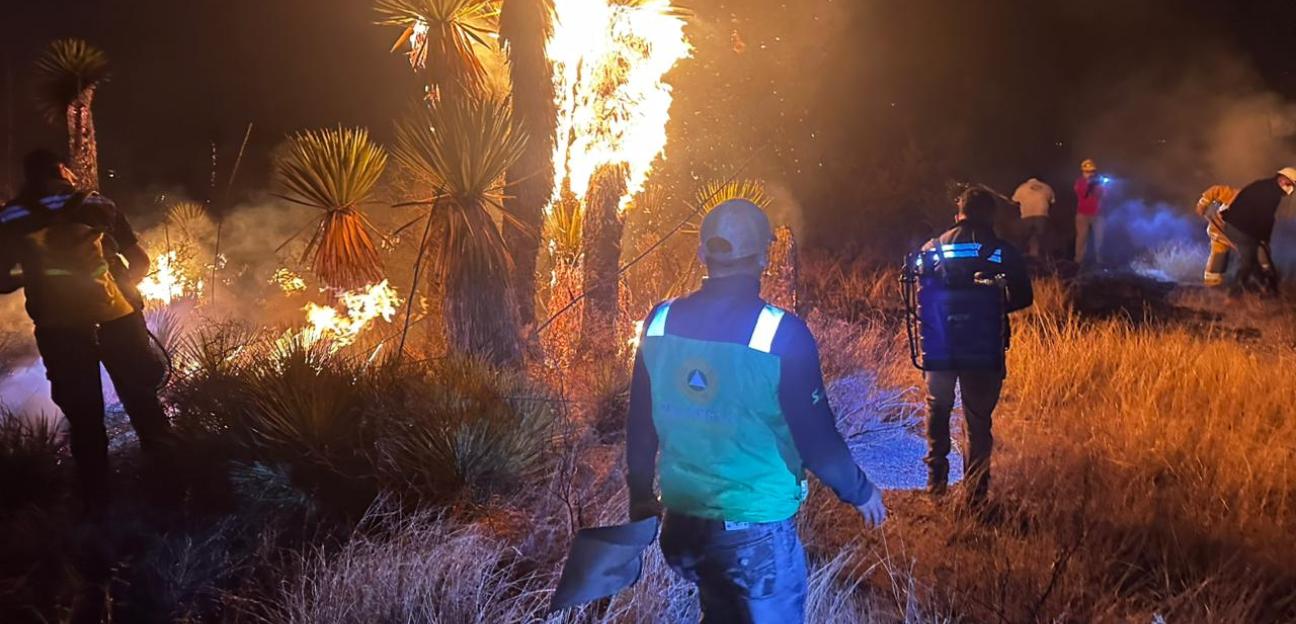 Soledad de Graciano Sánchez refuerza llamado a evitar quemas de basura ante incremento de incendios