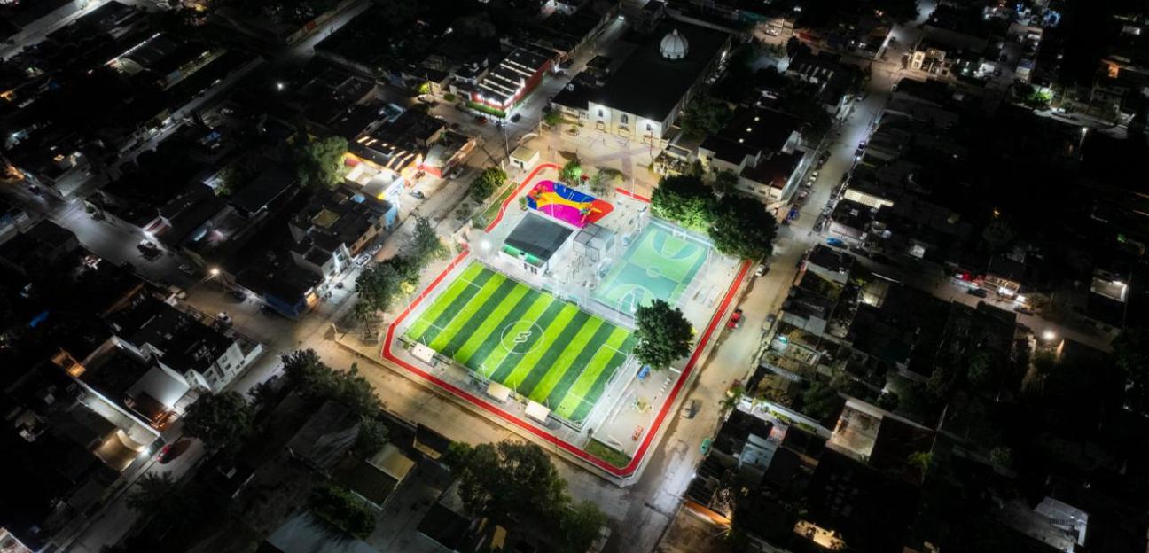 Ricardo Gallardo y Juan Manuel Navarro cumplen un anhelo social: inauguran nuevo parque 21 de Marzo