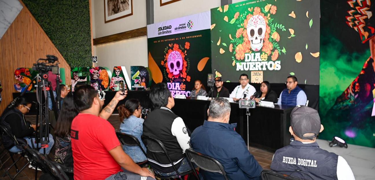 Soledad de Graciano Sánchez presenta actividades de Día de Muertos que enaltecen las tradiciones, la identidad y la espiritualidad