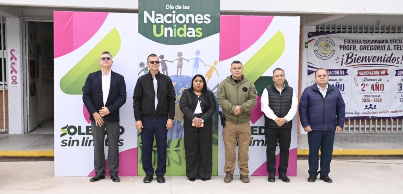 En el Día de las Naciones Unidas, Soledad refuerza la identidad y los valores cívicos