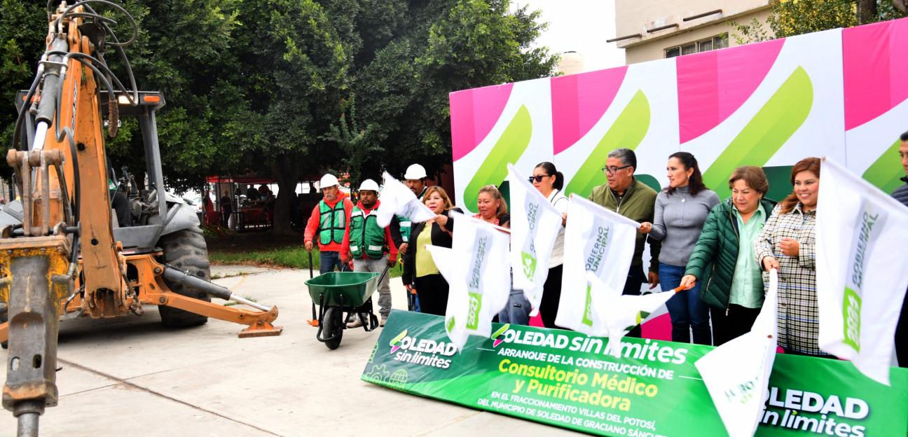 Familias de Villas del Potosí en Soledad respaldan obras de impacto social del ayuntamiento